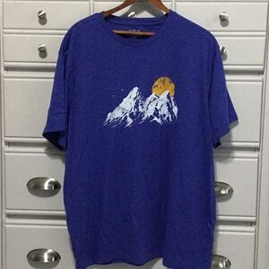 J Crew Mountain Peak Sun Reimagined Tshirt size XXL